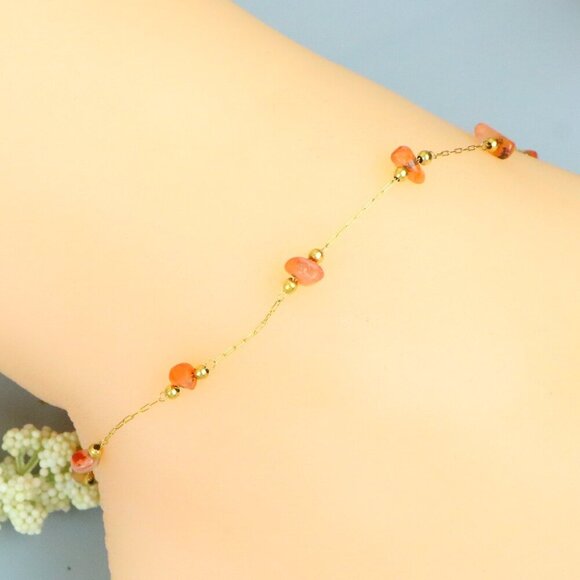 Handmade Anklet – A Stylish Choice for Women, Thoughtful Gift Idea, EVCH1046 - Picture 1 of 11